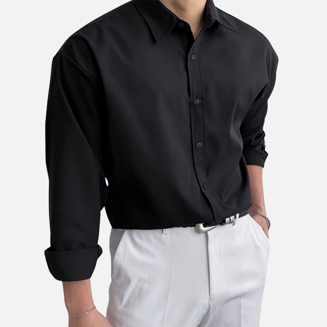 Camisa Social Masculina Drauffen DF137