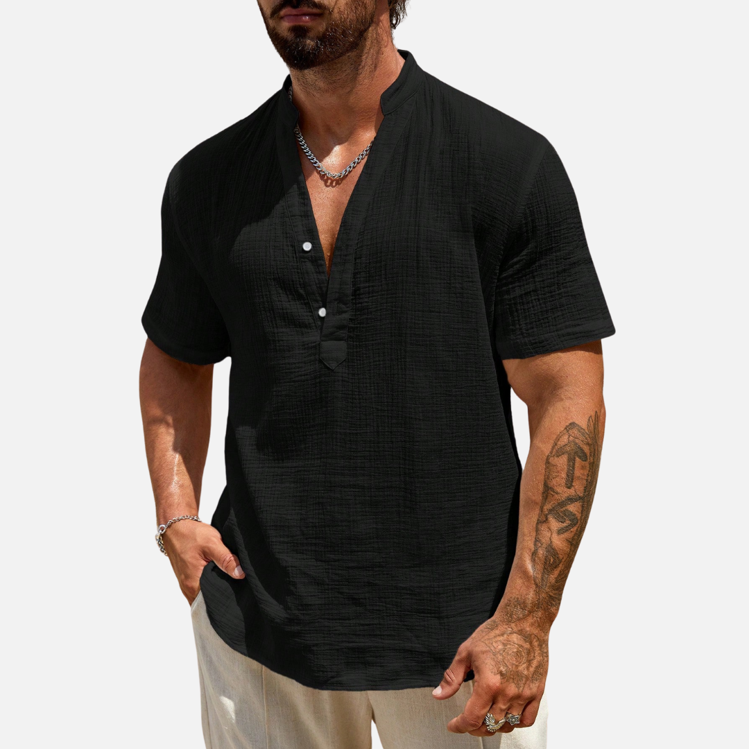Camisa Social Masculina Drauffen DF138