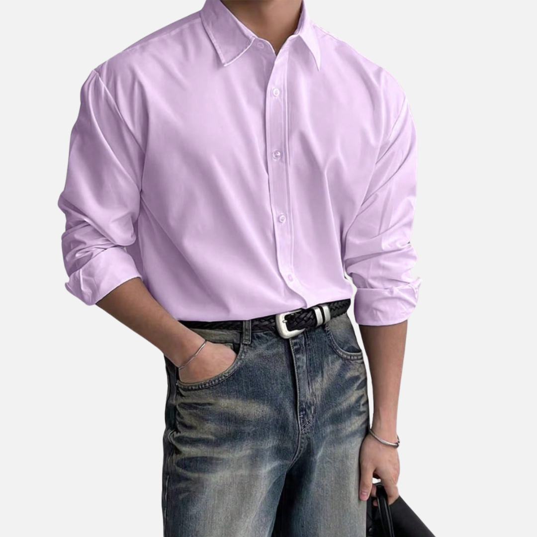Camisa Social Masculina Drauffen DF137