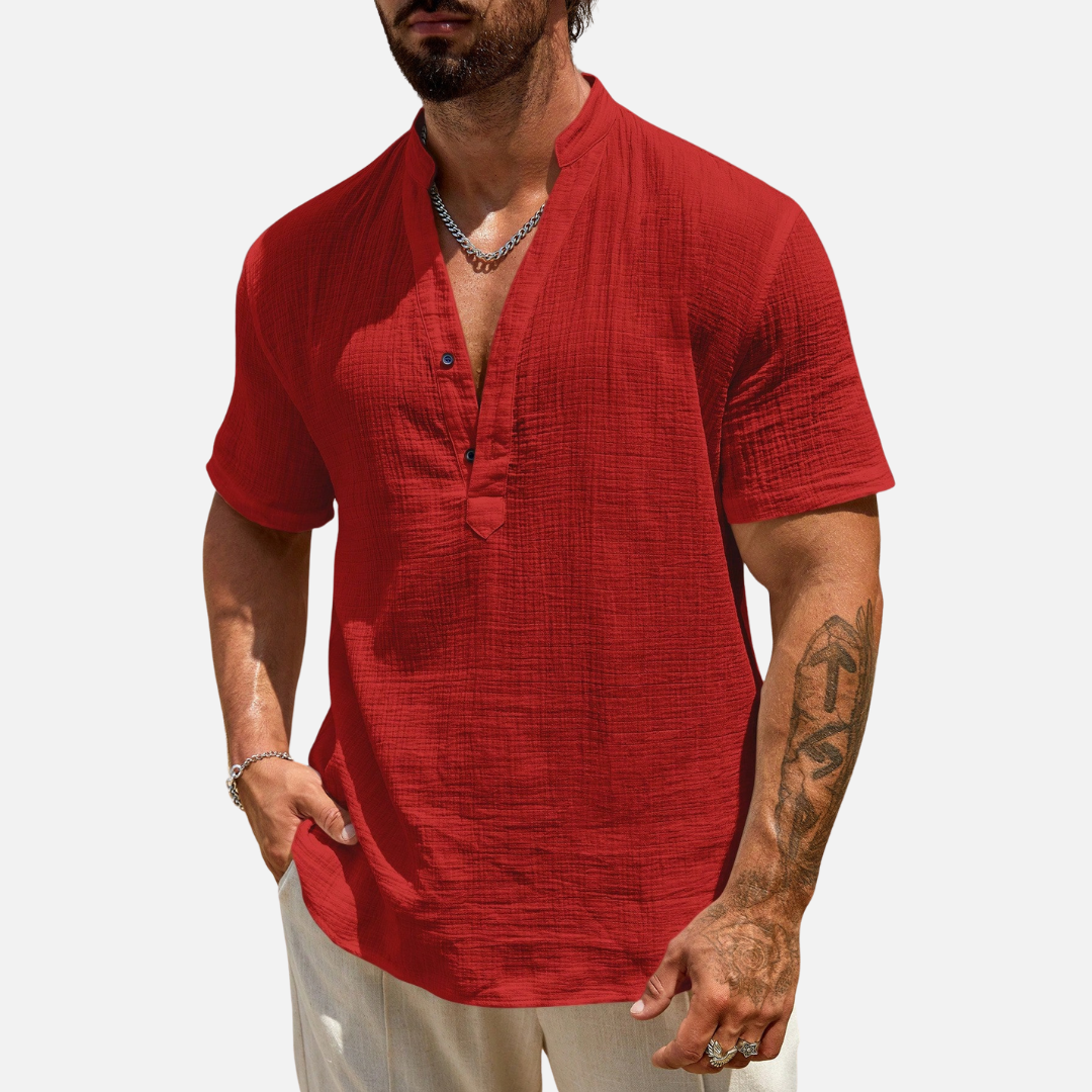 Camisa Social Masculina Drauffen DF138