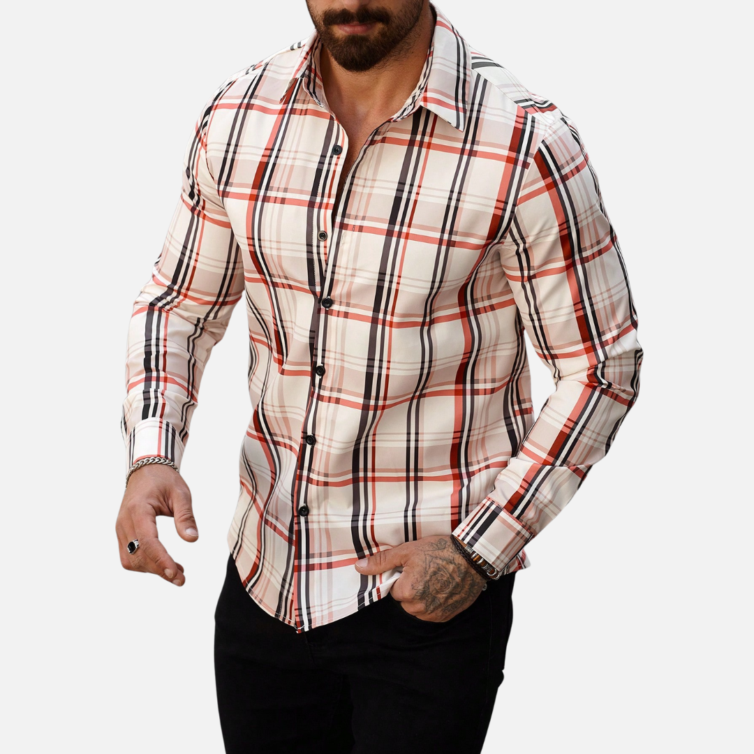 Camisa Xadrez Masculina Drauffen DF140