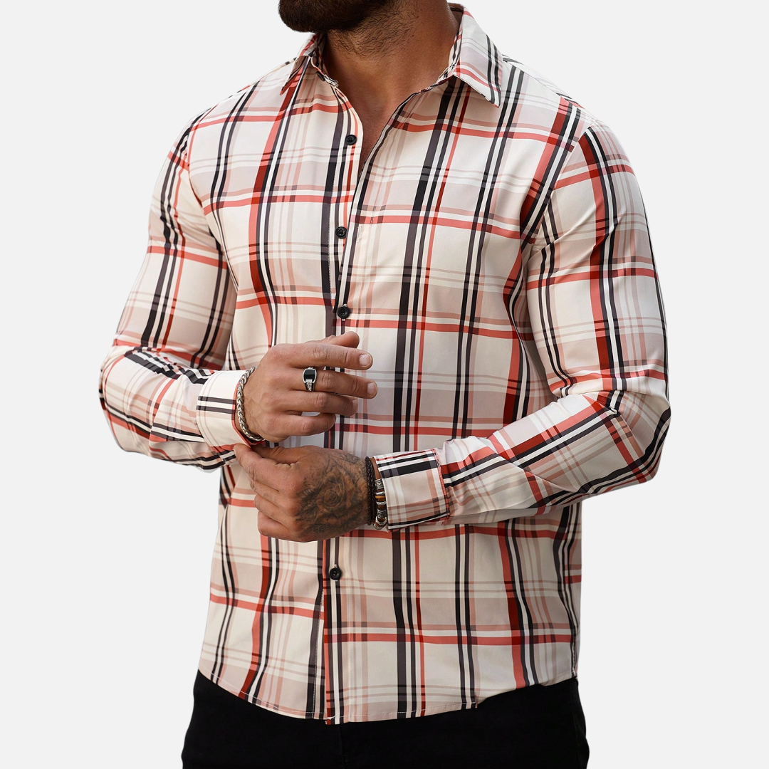 Camisa Xadrez Masculina Drauffen DF140