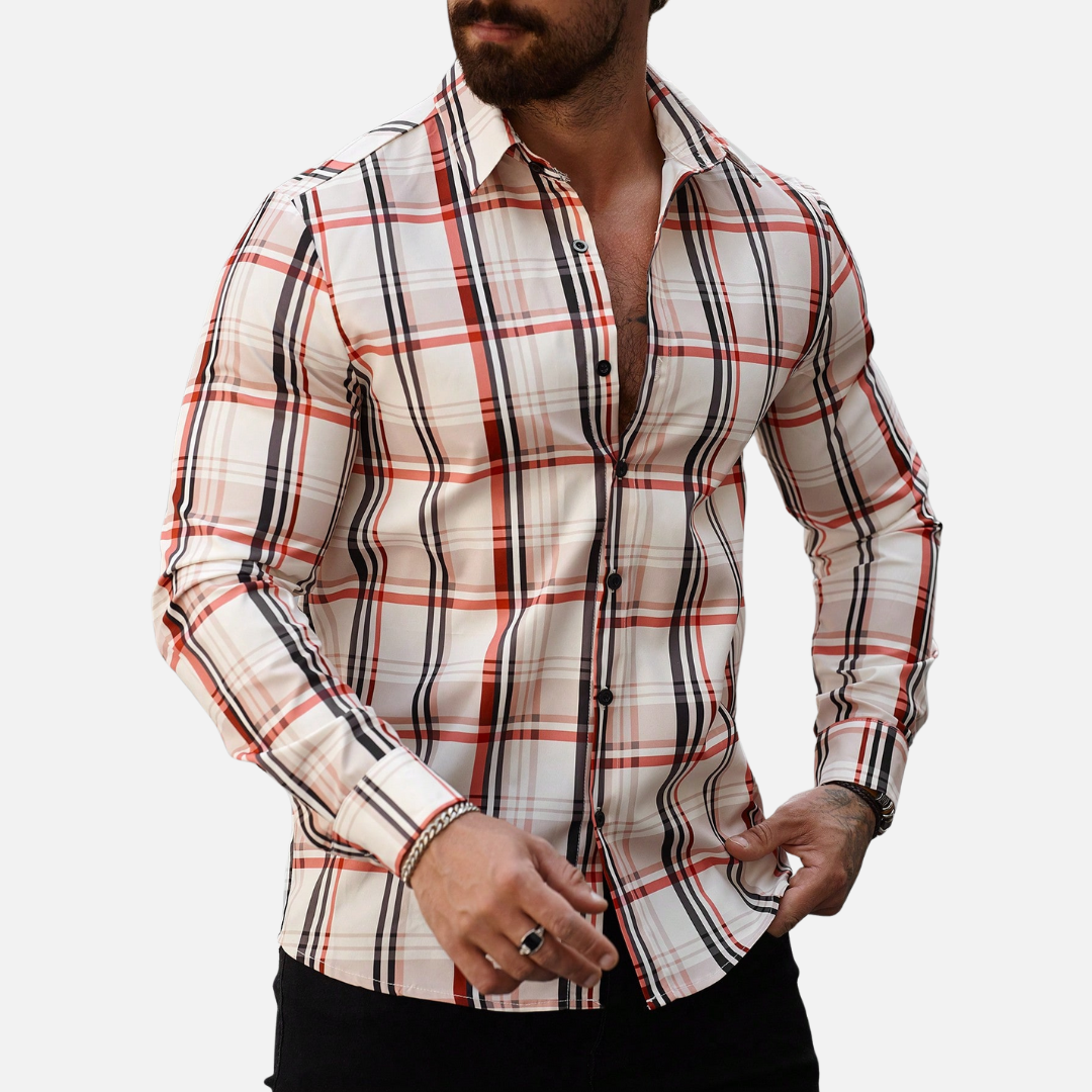 Camisa Xadrez Masculina Drauffen DF140