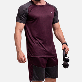 Conjunto Camisa e Short Dry Fit Masculino Drauffen DF062