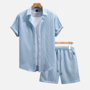 Conjunto Camisa e Short Masculino Drauffen DF054