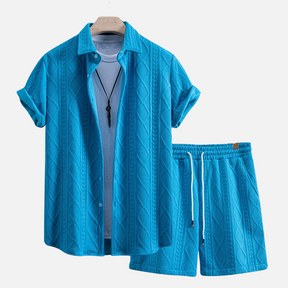 Conjunto Camisa e Short Masculino Drauffen DF054