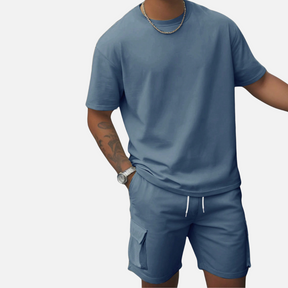 Conjunto Camisa e Short Masculino Drauffen DF064