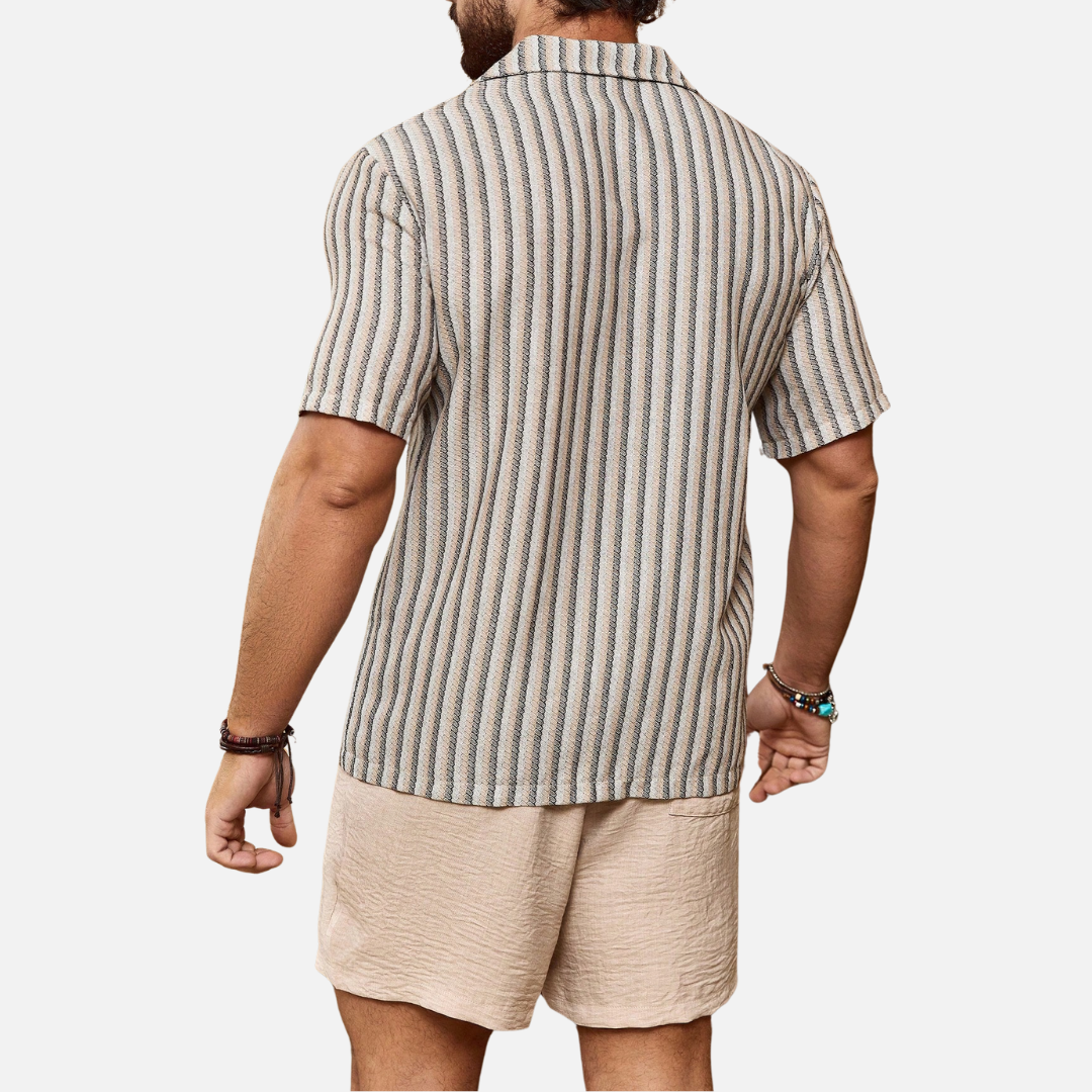 Conjunto Camisa e Short Masculino Drauffen DF055