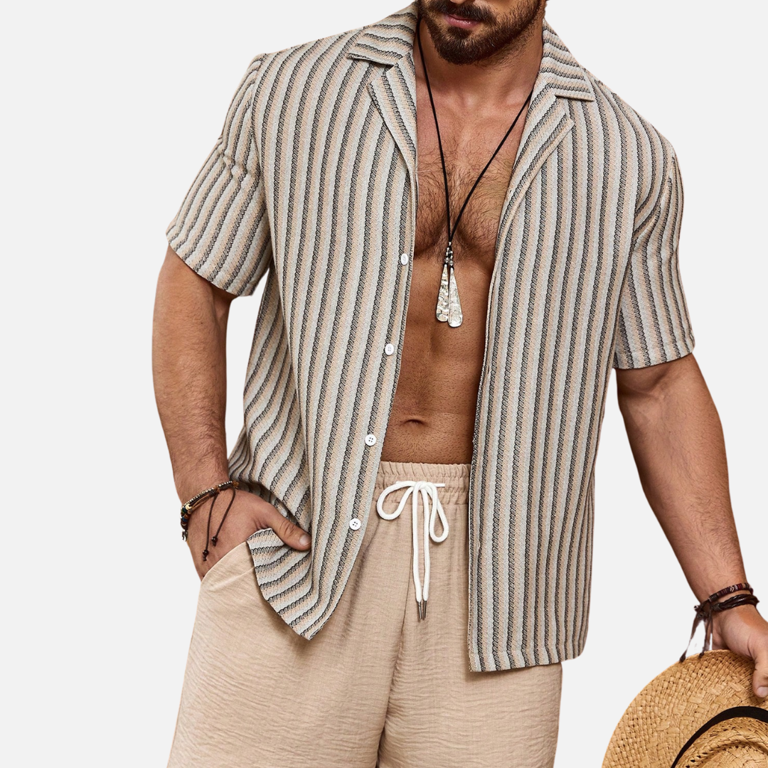 Conjunto Camisa e Short Masculino Drauffen DF055