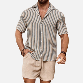 Conjunto Camisa e Short Masculino Drauffen DF055