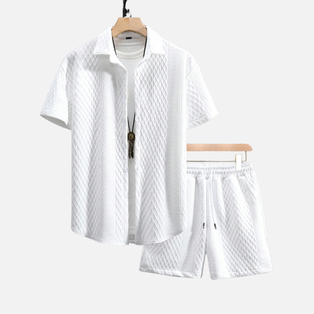 Conjunto Camisa e Short Masculino Drauffen DF056