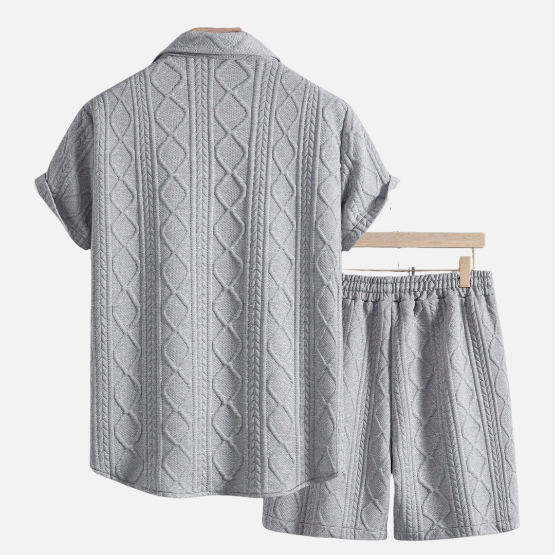 Conjunto Camisa e Short Masculino Drauffen DF054
