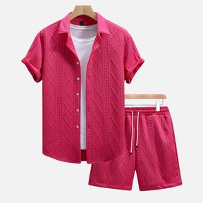 Conjunto Camisa e Short Masculino Drauffen DF054