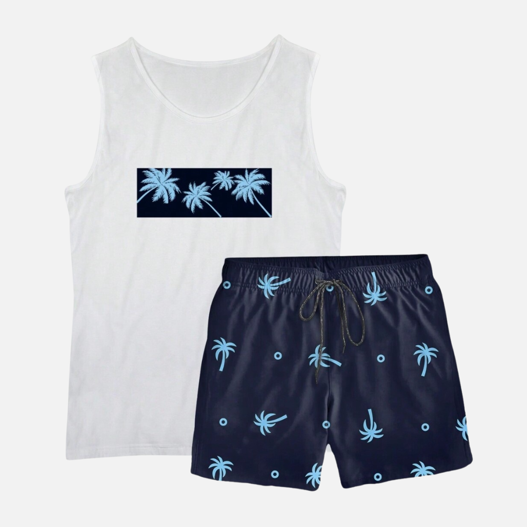 Conjunto Regata e Short Masculino Drauffen DF069