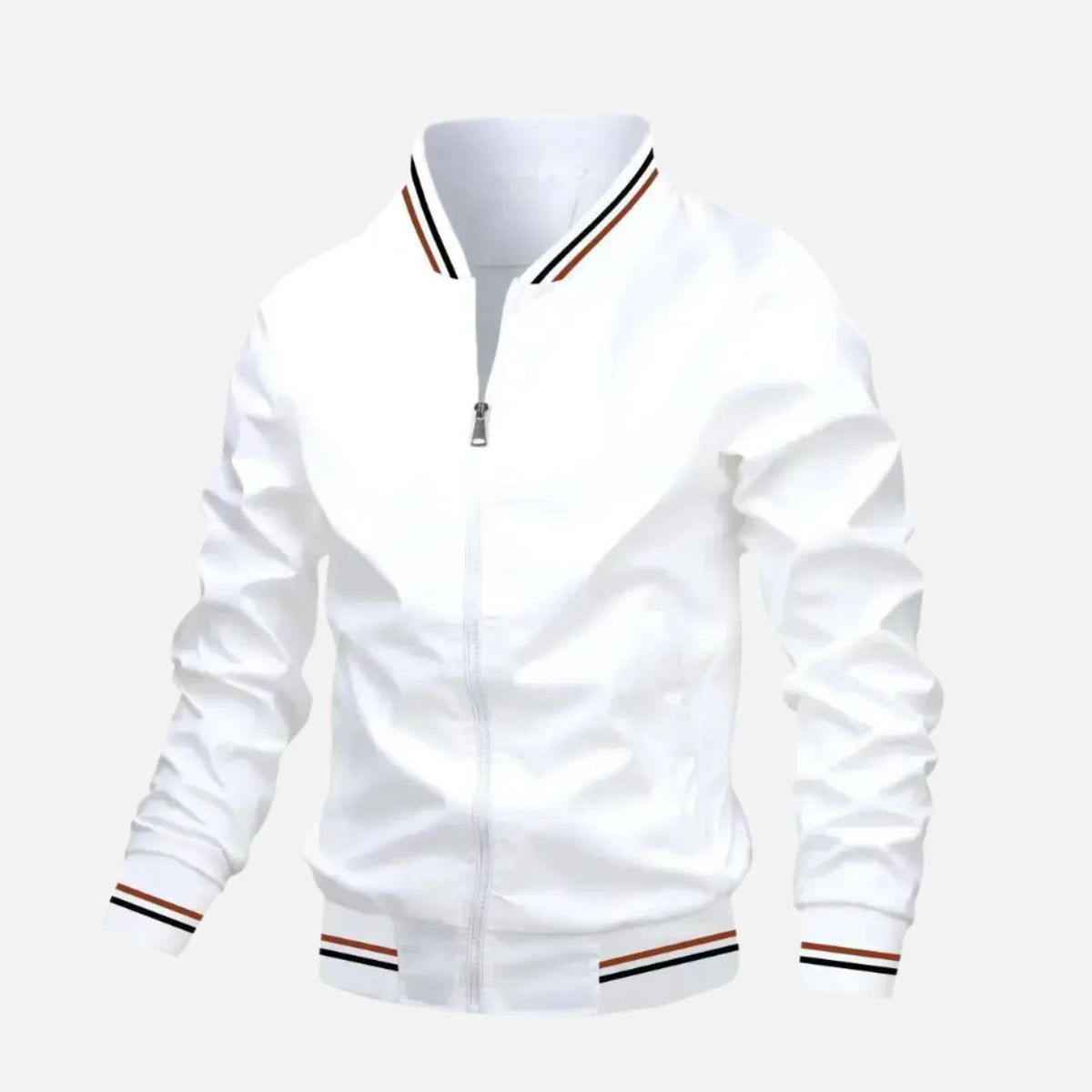 Jaqueta Casual Masculina com Zíperes Miguei Sartori DF223