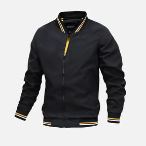 Jaqueta Casual Masculina com Zíperes Miguei Sartori DF223