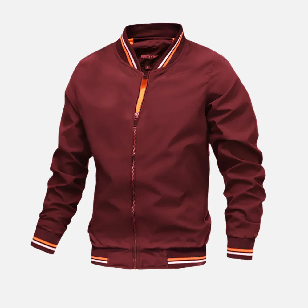 Jaqueta Casual Masculina com Zíperes Miguei Sartori DF223