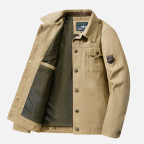 Jaqueta Casual Masculina em Algodão Drauffen DF224