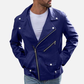 Jaqueta de Couro Masculina Drauffen DF019