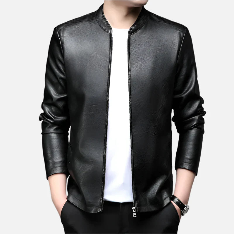 Jaqueta De Couro Masculina Drauffen DF220