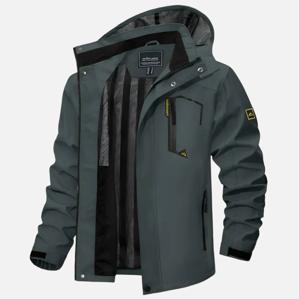 Jaqueta Impermeável Masculina Miguei Sartori DF221
