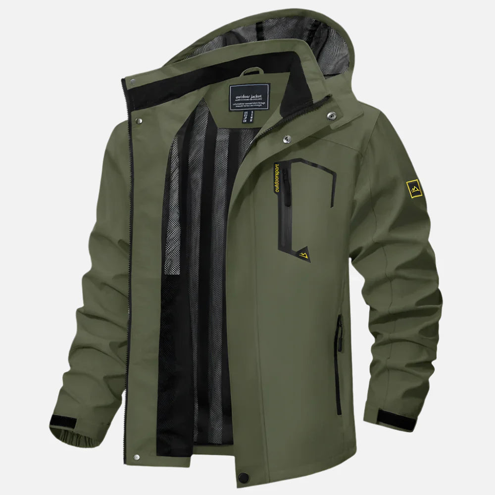 Jaqueta Impermeável Masculina Miguei Sartori DF221