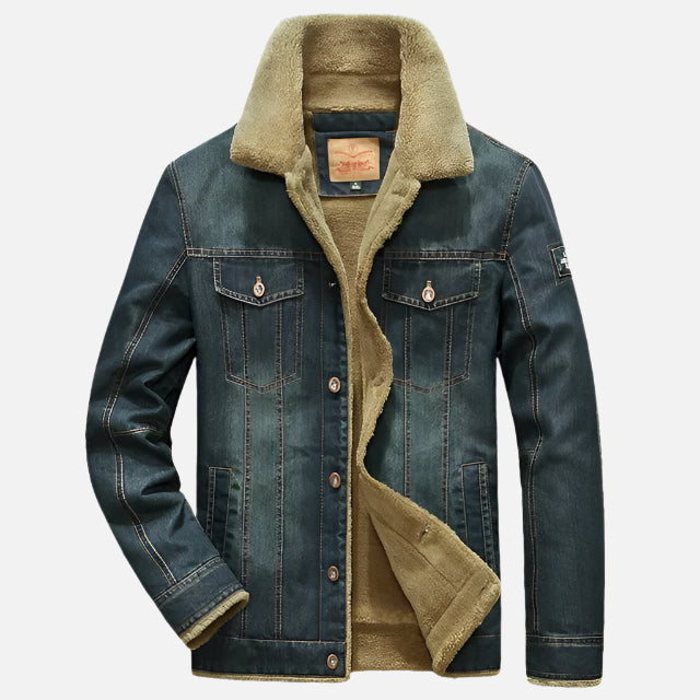 Jaqueta Jeans Masculina Acolchoada Drauffen DF186
