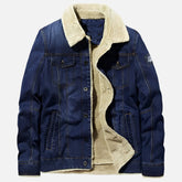 Jaqueta Jeans Masculina Acolchoada Drauffen DF187