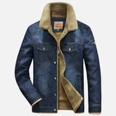 Jaqueta Jeans Masculina Acolchoada Drauffen DF186