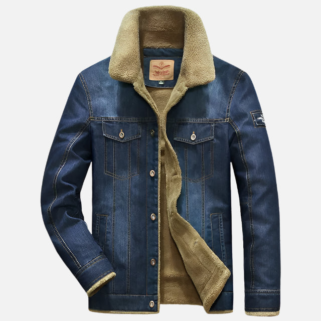 Jaqueta Jeans Masculina Acolchoada Drauffen DF186