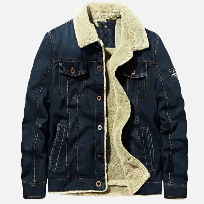 Jaqueta Jeans Masculina Acolchoada Drauffen DF187