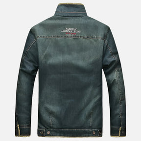 Jaqueta Jeans Masculina Acolchoada Drauffen DF186