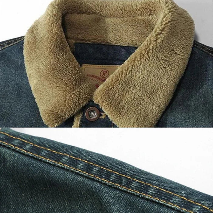 Jaqueta Jeans Masculina Acolchoada Drauffen DF186