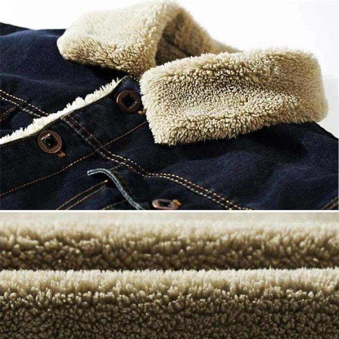 Jaqueta Jeans Masculina Acolchoada Drauffen DF187