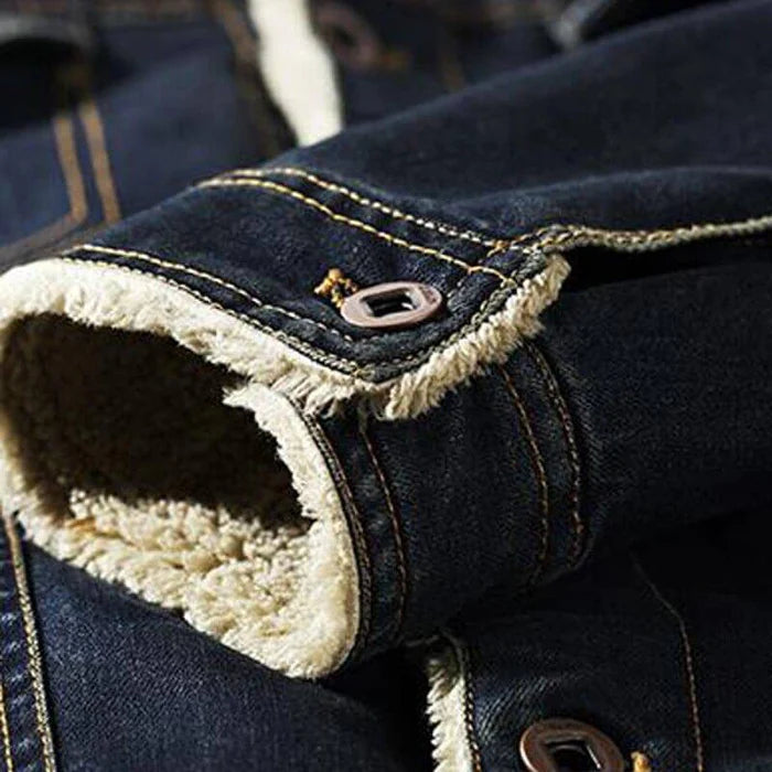 Jaqueta Jeans Masculina Acolchoada Drauffen DF187