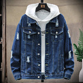 Jaqueta Jeans Masculina Miguei Sartori DF188