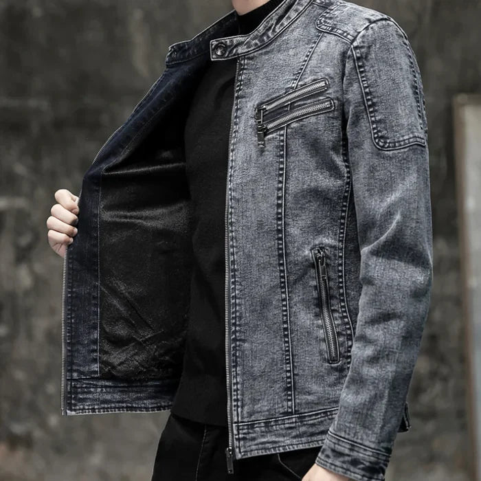 Jaqueta Jeans Masculina Miguei Sartori DF212