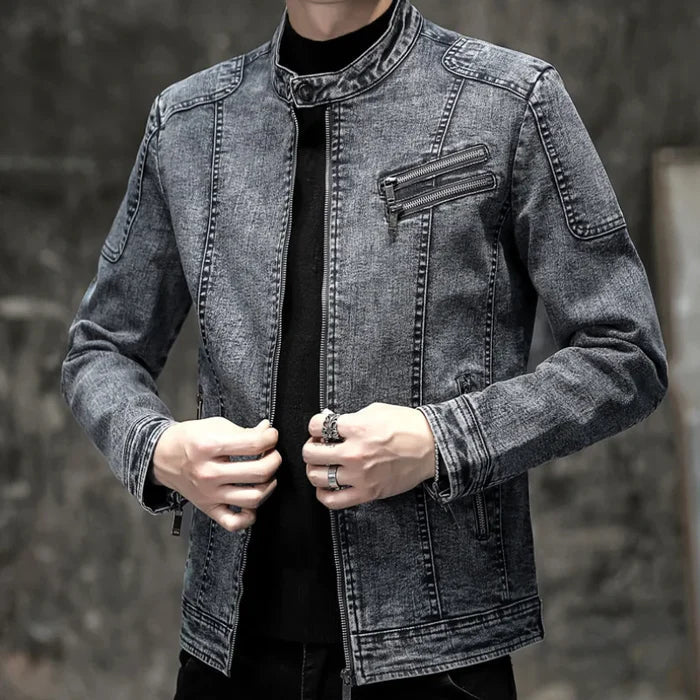 Jaqueta Jeans Masculina Miguei Sartori DF212