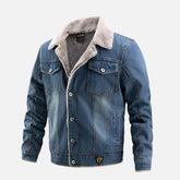 Jaqueta Jeans Masculina com Interior Forrada Miguei Sartori DF192