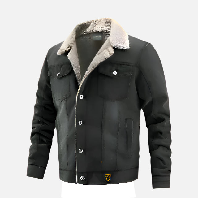 Jaqueta Jeans Masculina com Interior Forrada Miguei Sartori DF192