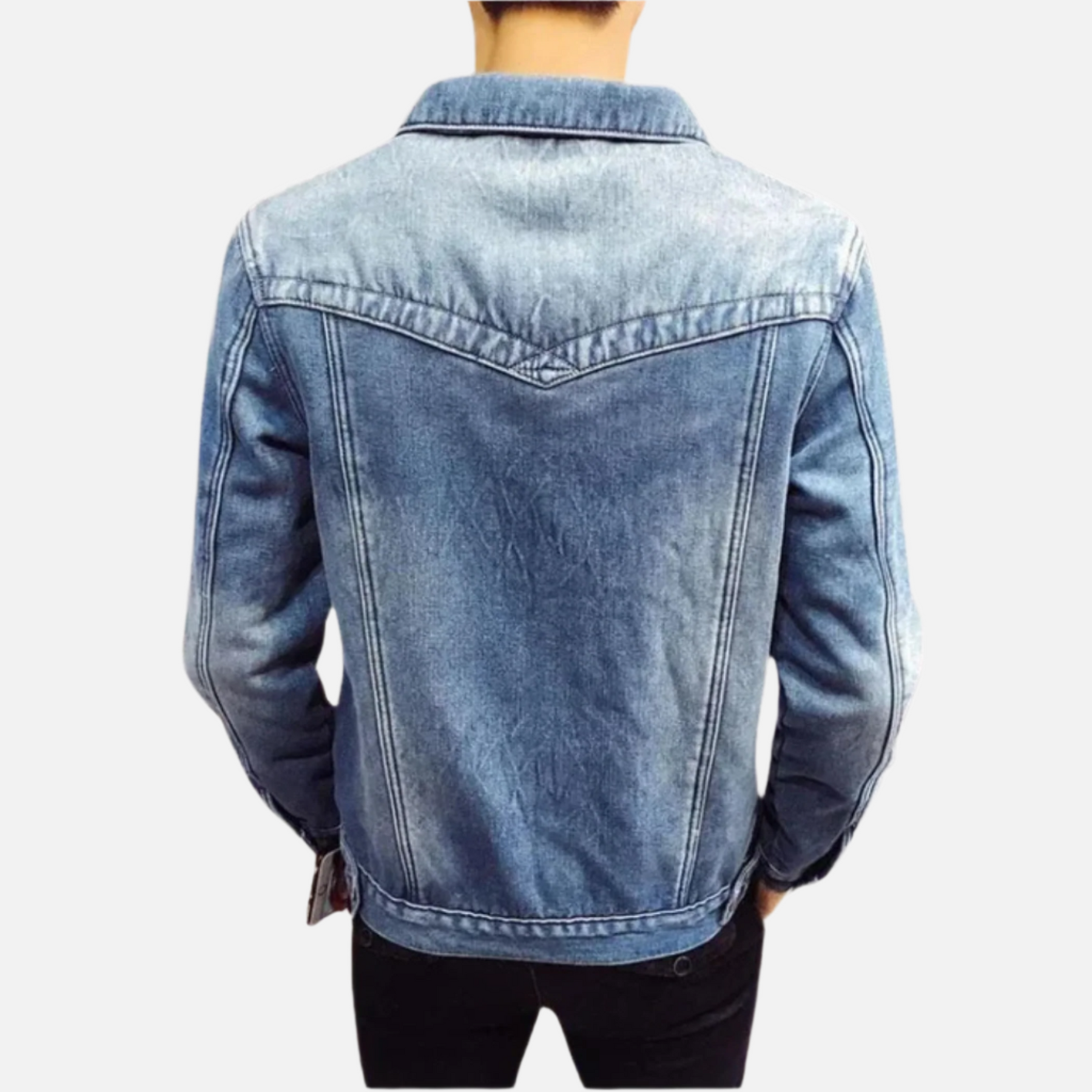 Jaqueta Jeans Masculina Miguei Sartori DF183