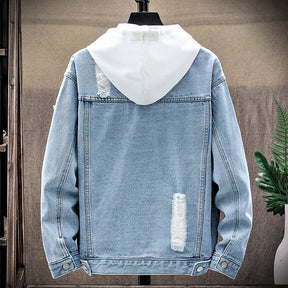 Jaqueta Jeans Masculina Miguei Sartori DF188