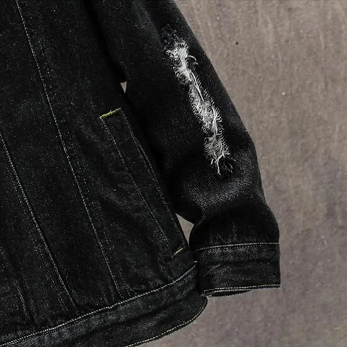Jaqueta Jeans Masculina Miguei Sartori DF188