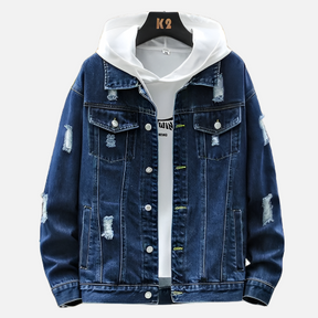 Jaqueta Jeans Masculina Miguei Sartori DF188