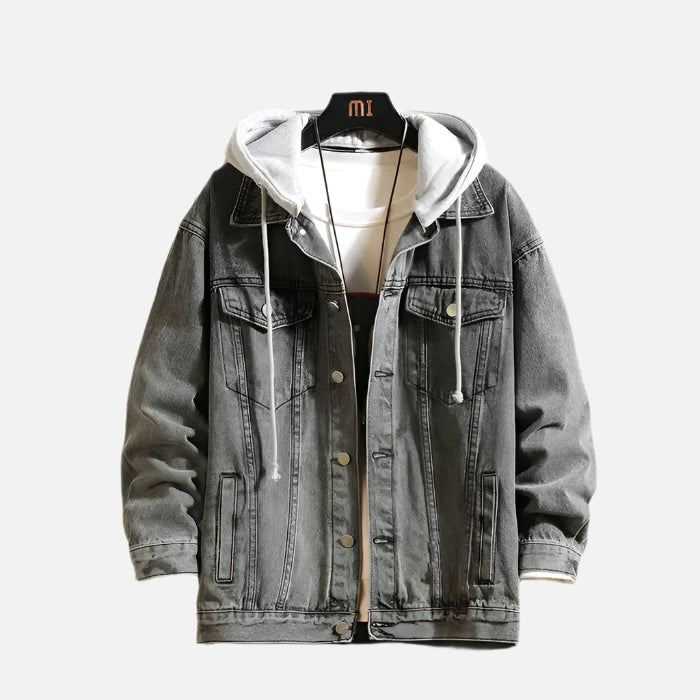 Jaqueta Jeans Masculina Miguei Sartori DF191