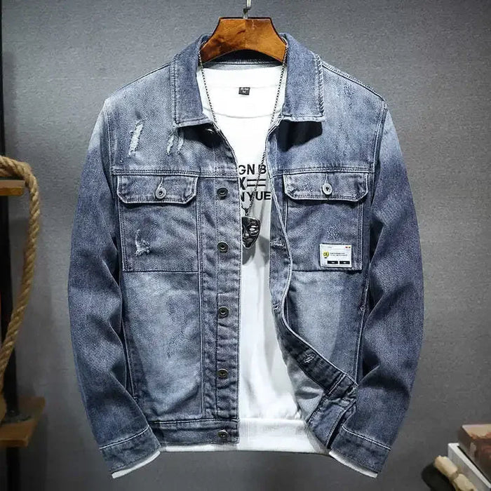 Jaqueta Jeans Masculina Miguei Sartori DF207
