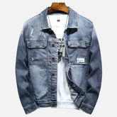Jaqueta Jeans Masculina Miguei Sartori DF207