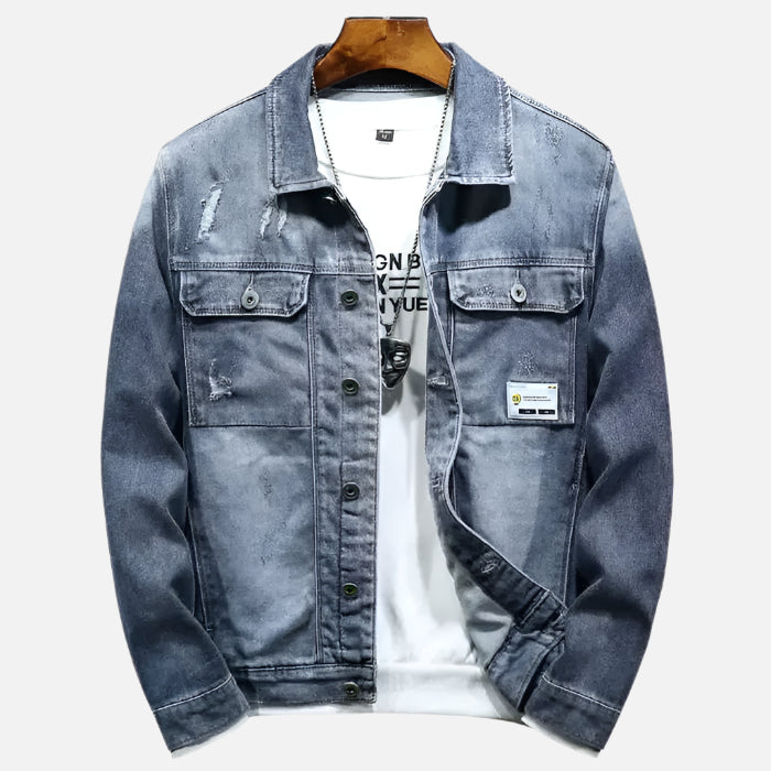 Jaqueta Jeans Masculina Miguei Sartori DF207