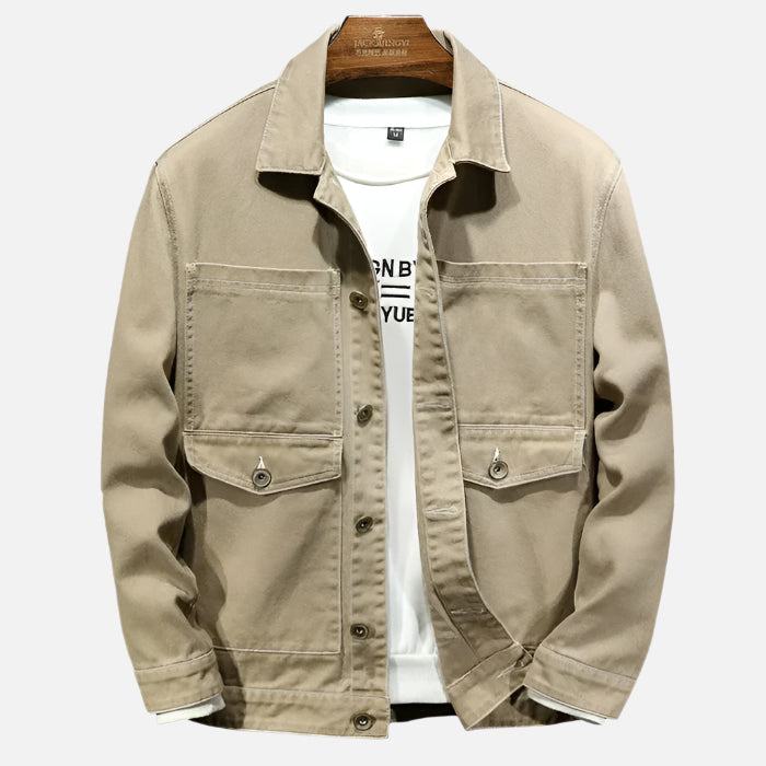 Jaqueta Jeans Masculina Drauffen DF249