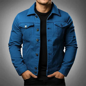 Jaqueta Jeans Masculina Slim Drauffen DF228